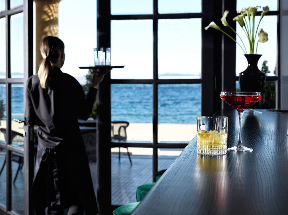 Albergo Gelsomino Hotel, at the table