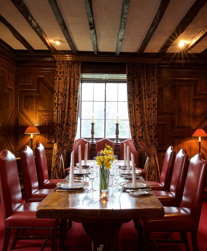 Amberley Castle Sussex, the queen's restaurant