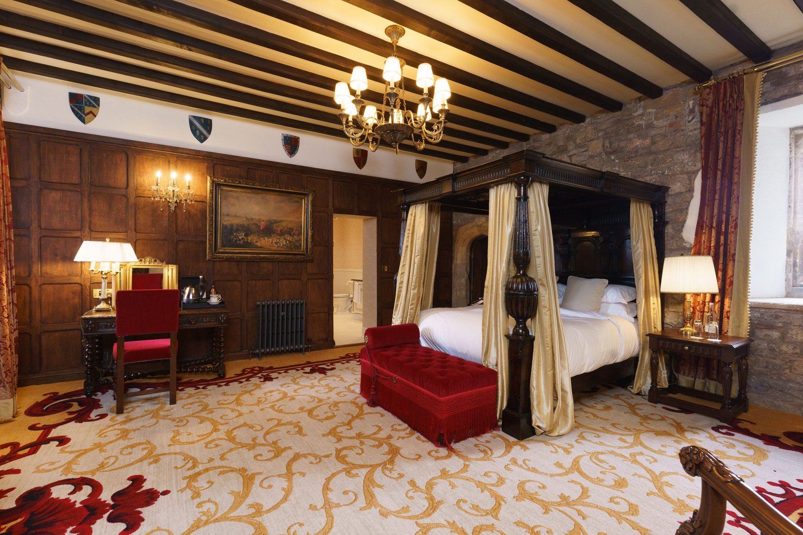 Thornbury Castle Hotel, rooms