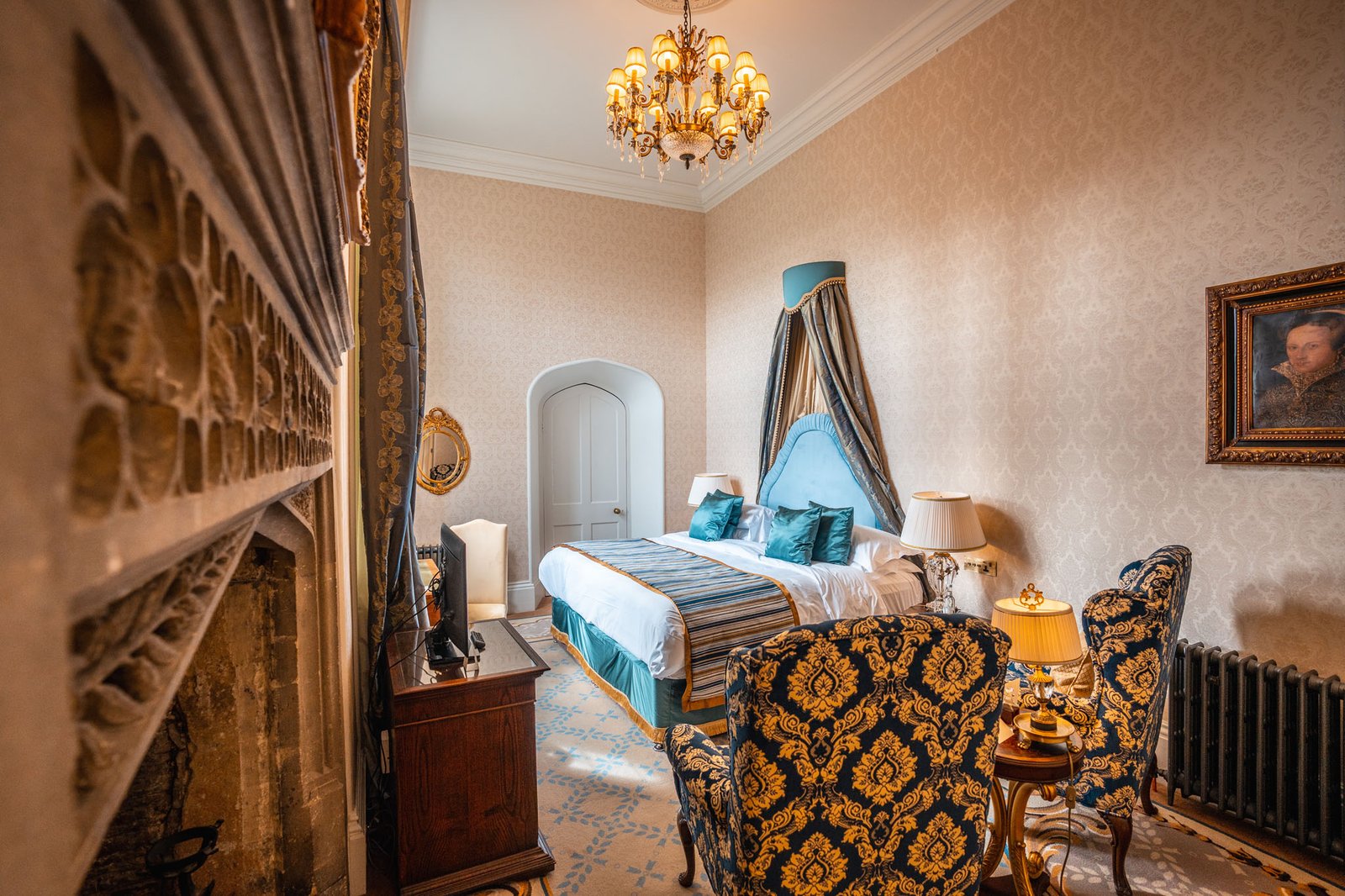 Thornbury Castle Hotel, rooms