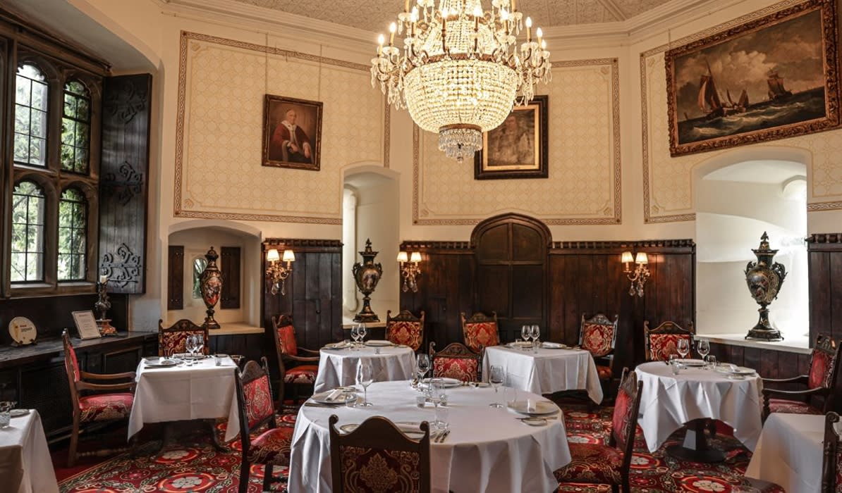 Thornbury Castle Hotel, eat & drink