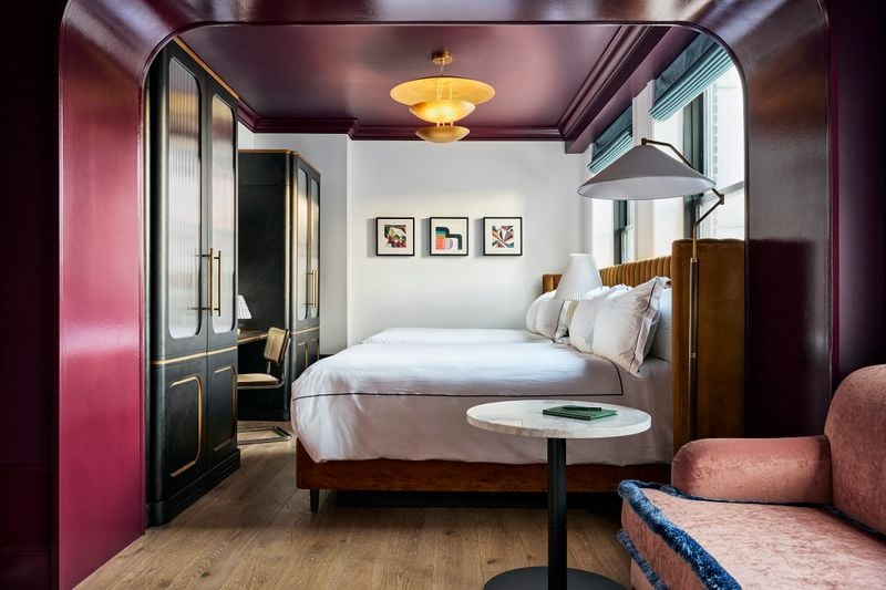 Cleveland's Fidelity Hotel, rooms
