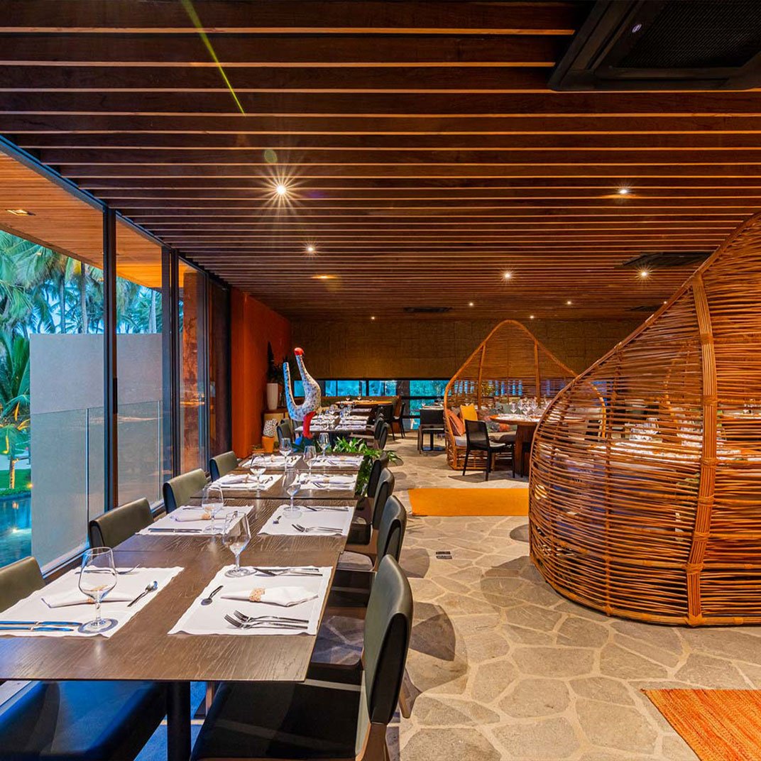 Carmel Taíba Exclusive Resort, at the table