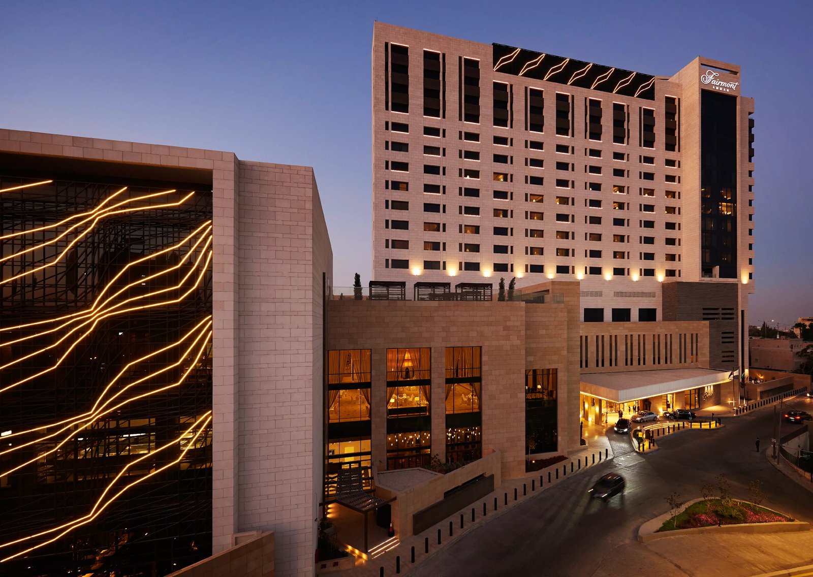 Fairmont Amman, backstory