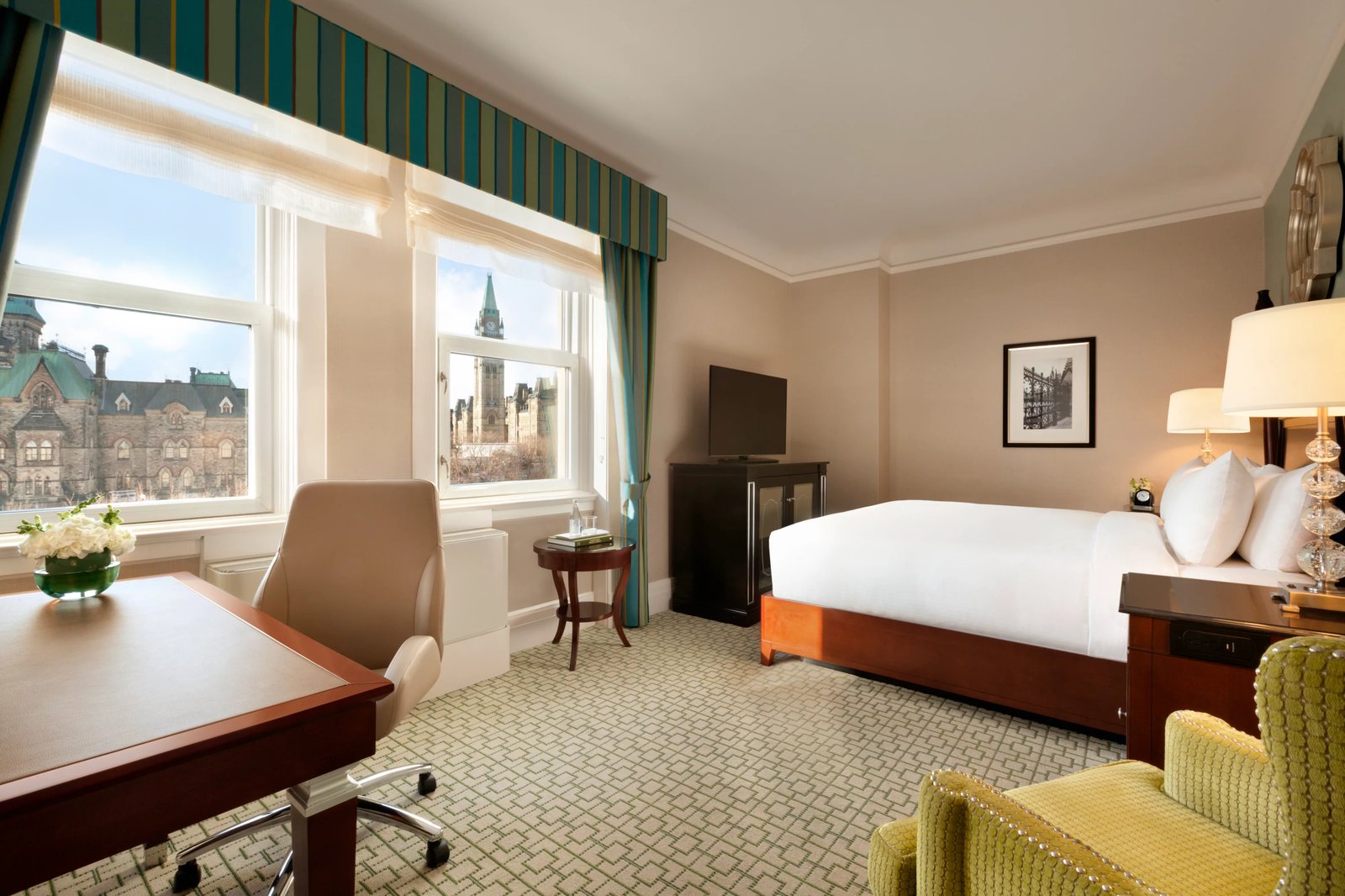 Fairmont Château Laurier, rooms