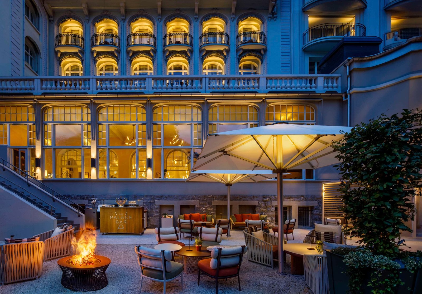 Kempinski Palace Engelberg, the palace bar
