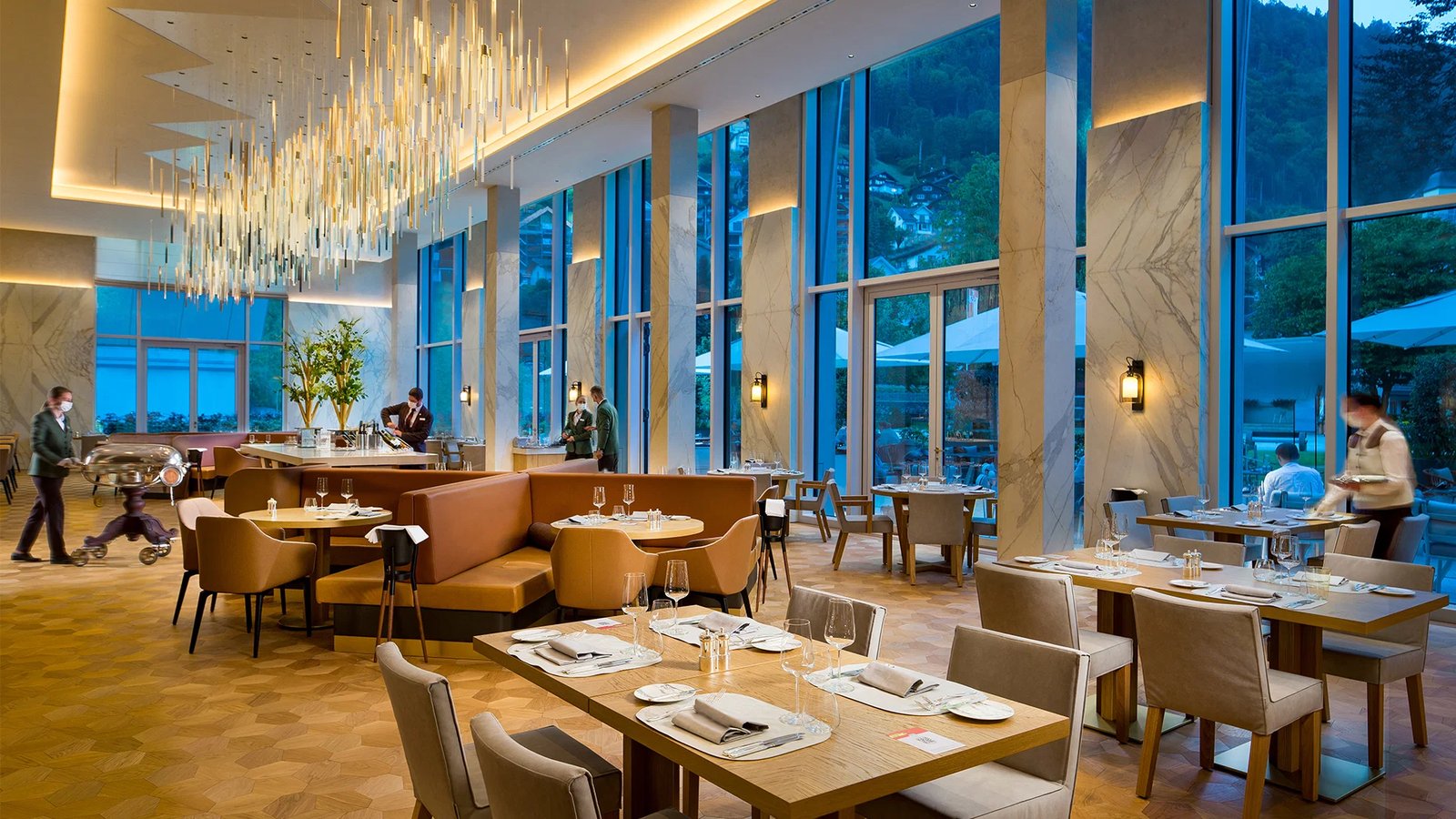 Kempinski Palace Engelberg, cattani restaurant
