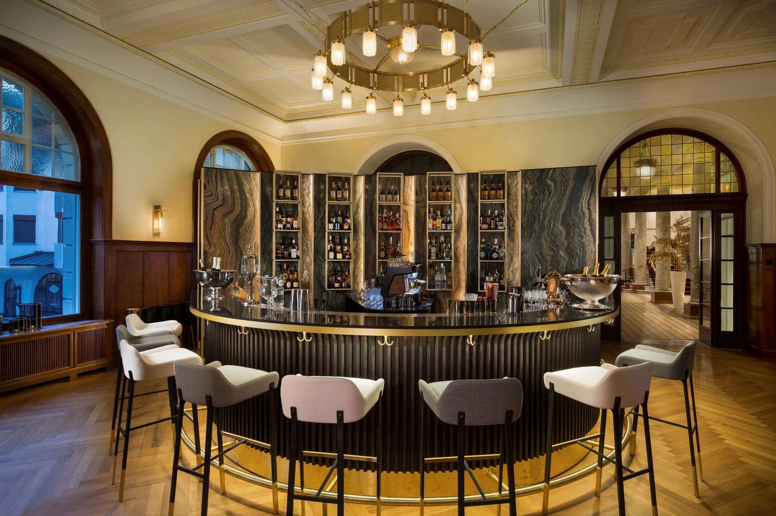 Kempinski Palace Engelberg, the palace bar