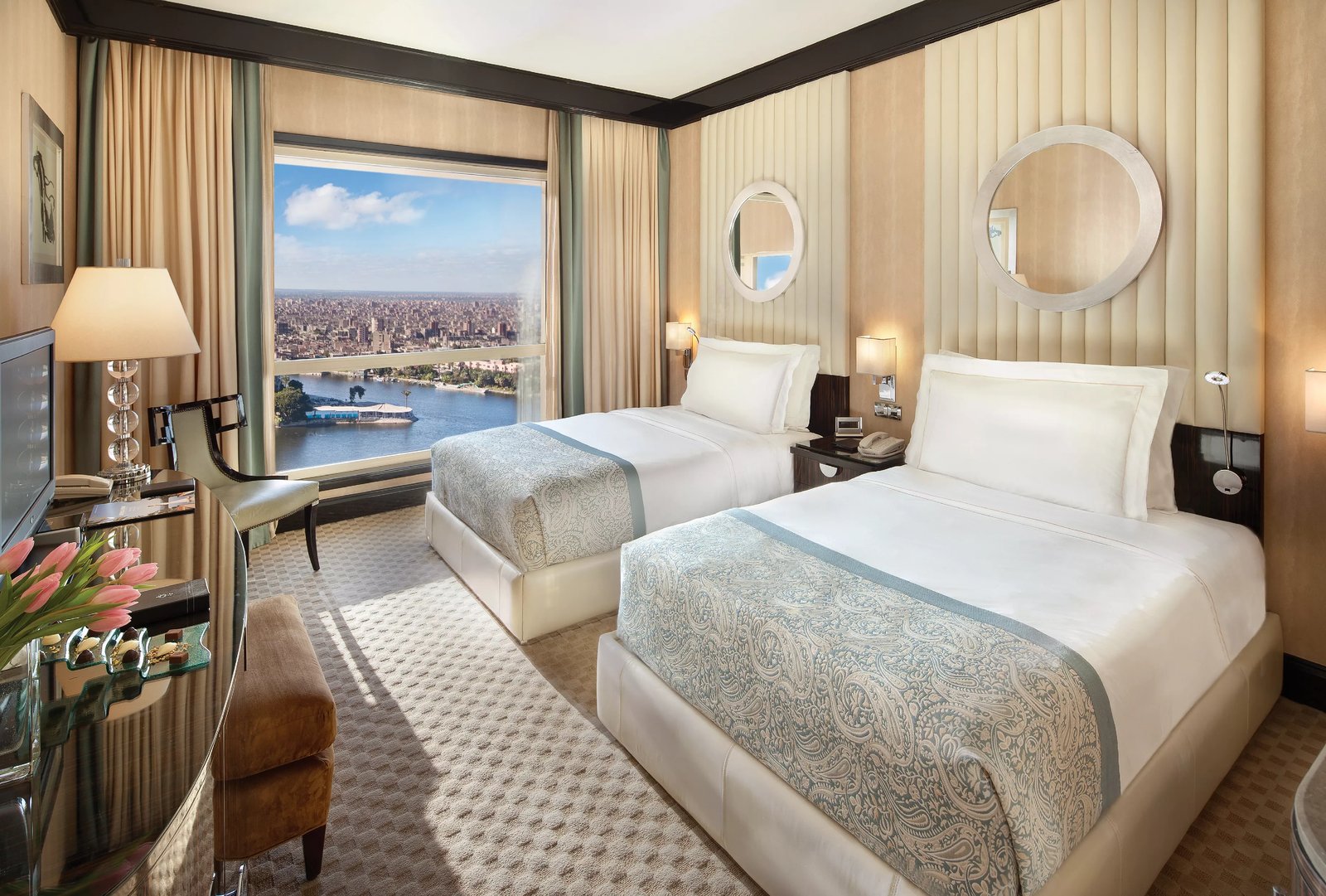 Fairmont Nile City Hotel, rooms