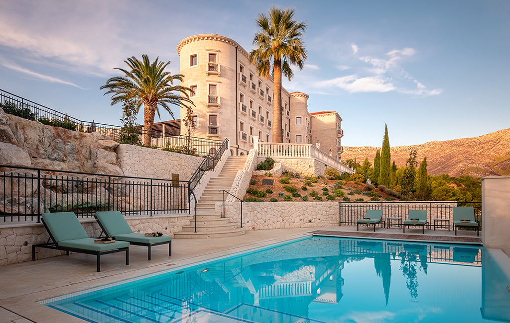 Villa Korta Katarina & Winery, the pool