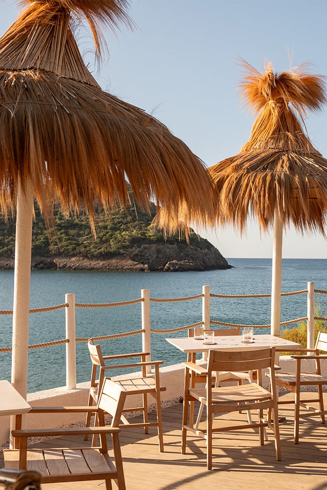 La Roqqa, isolotto beach club