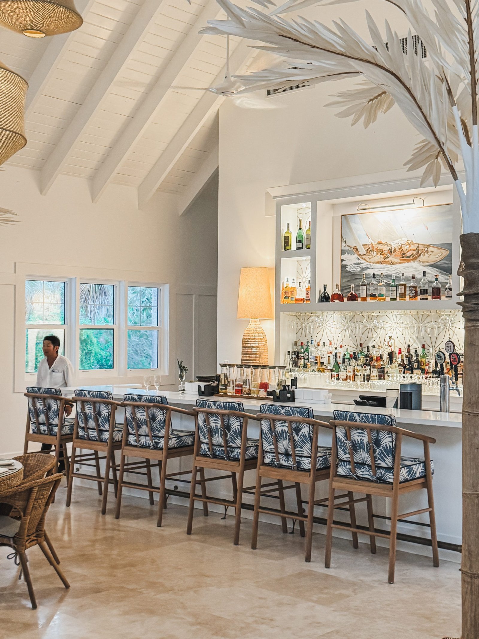 The Potlatch Club, at the table