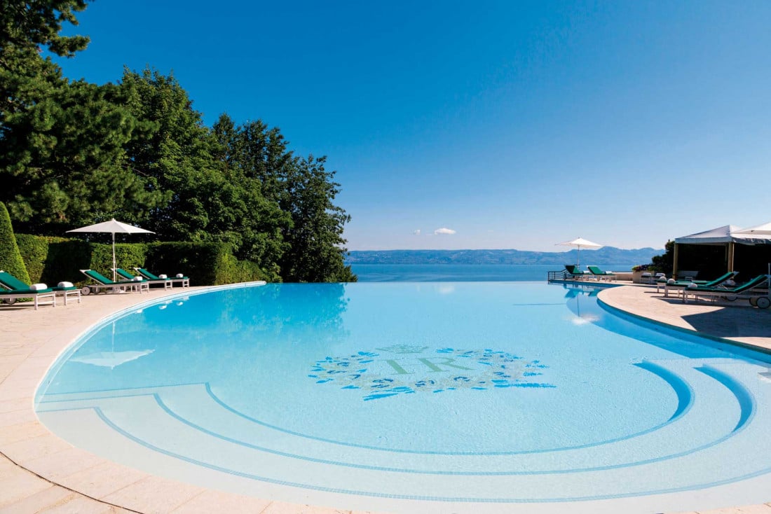 Hôtel Royal, Evian Resort, the pool