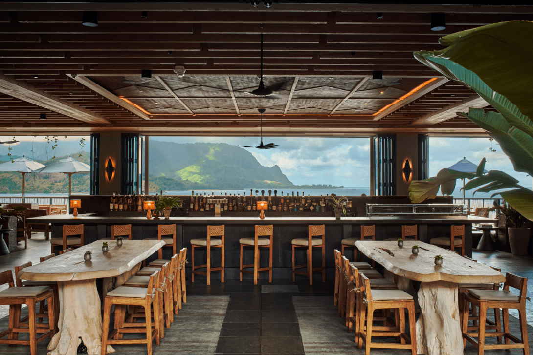 1 Hotel Hanalei Bay, at the table
