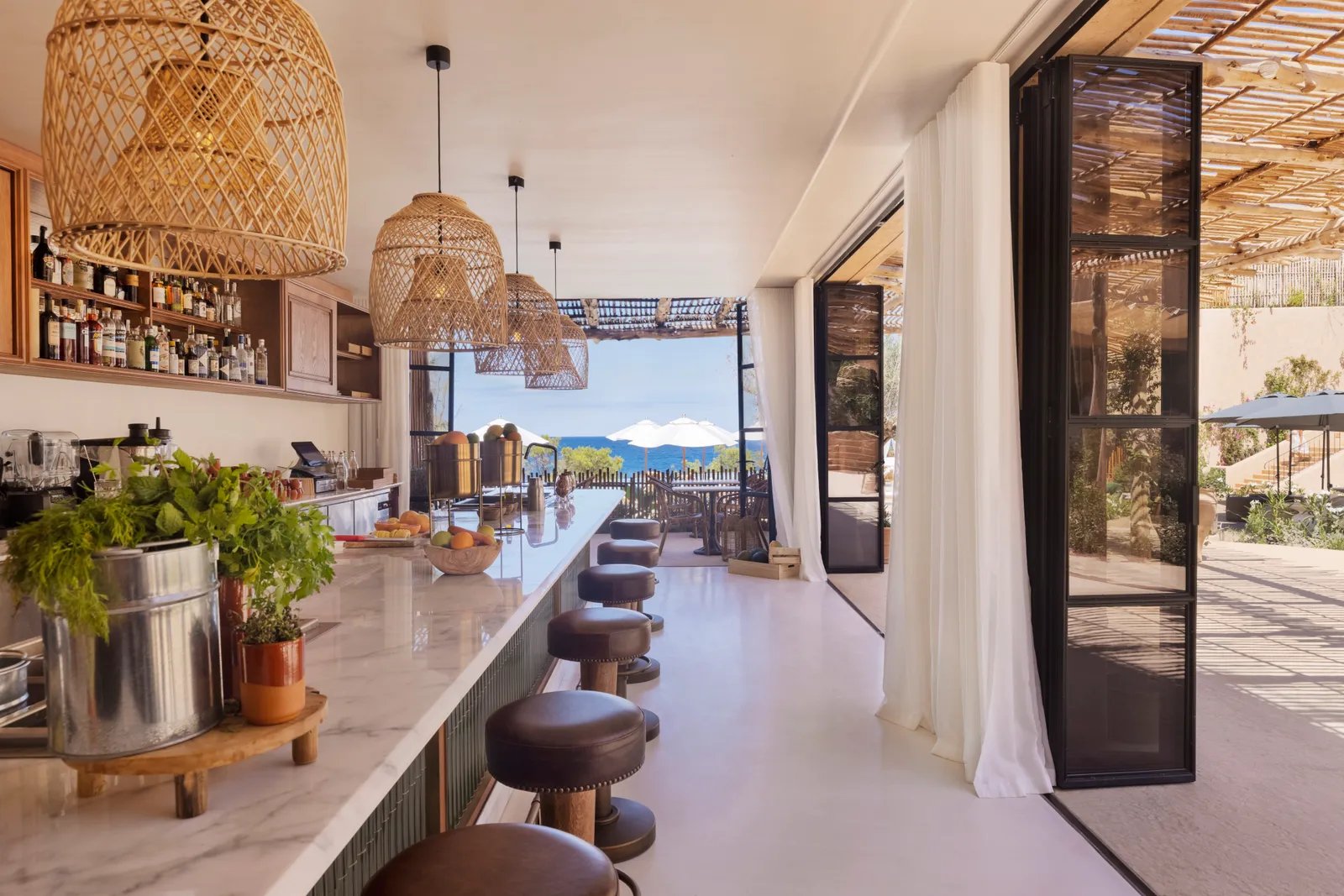 Six Senses Ibiza, at the table