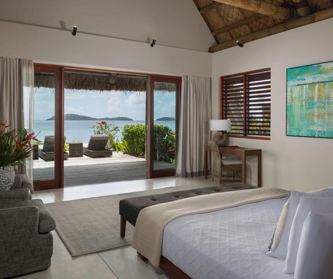 Kokomo Private Island Resort, rooms