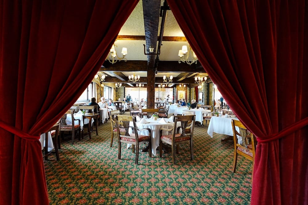 Llao Llao Hotel, at the table