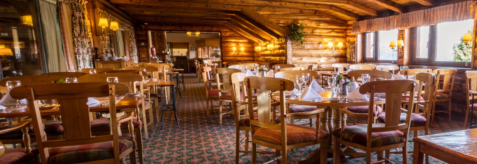 Llao Llao Hotel, at the table