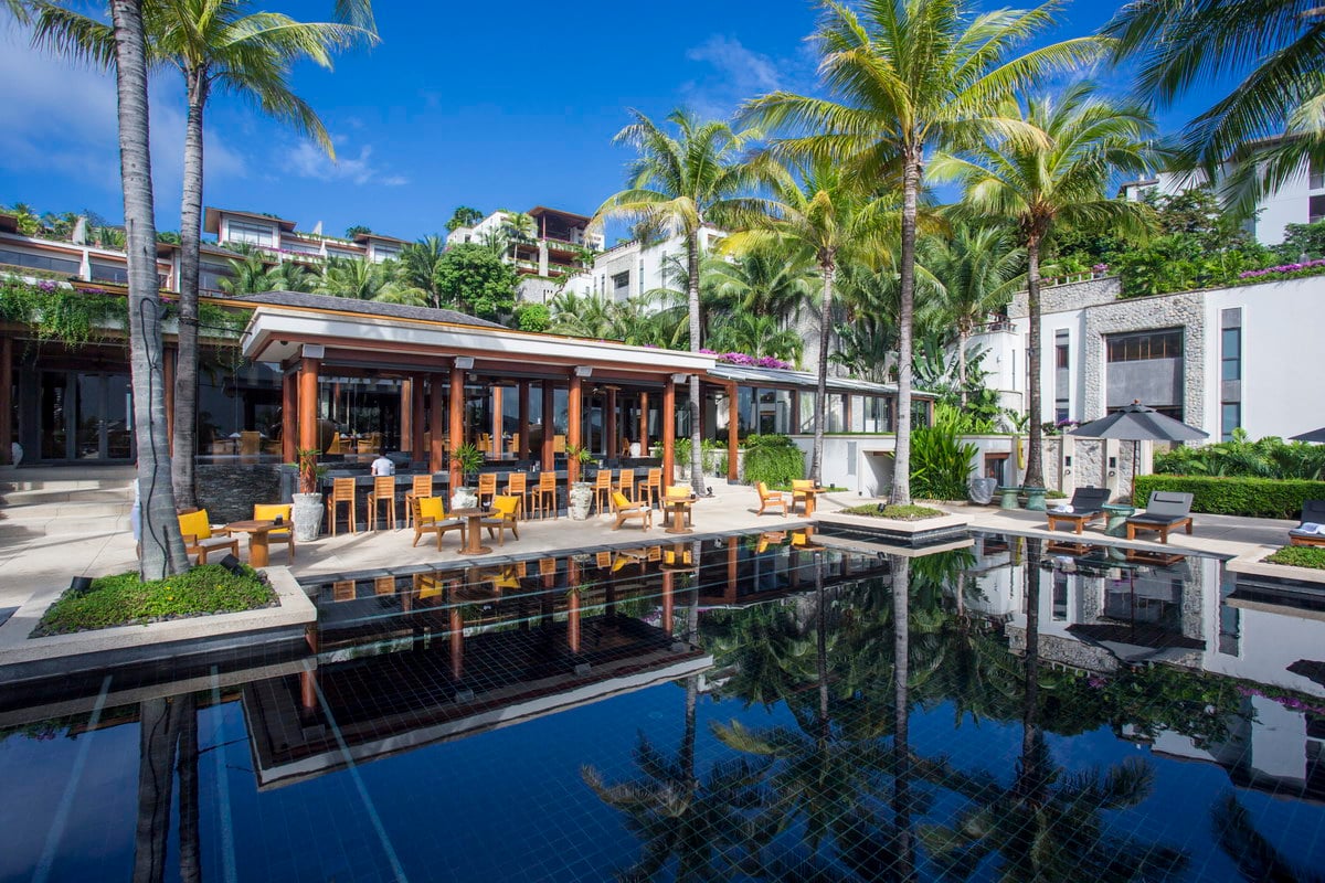 Andara Resort & Villas, at the table