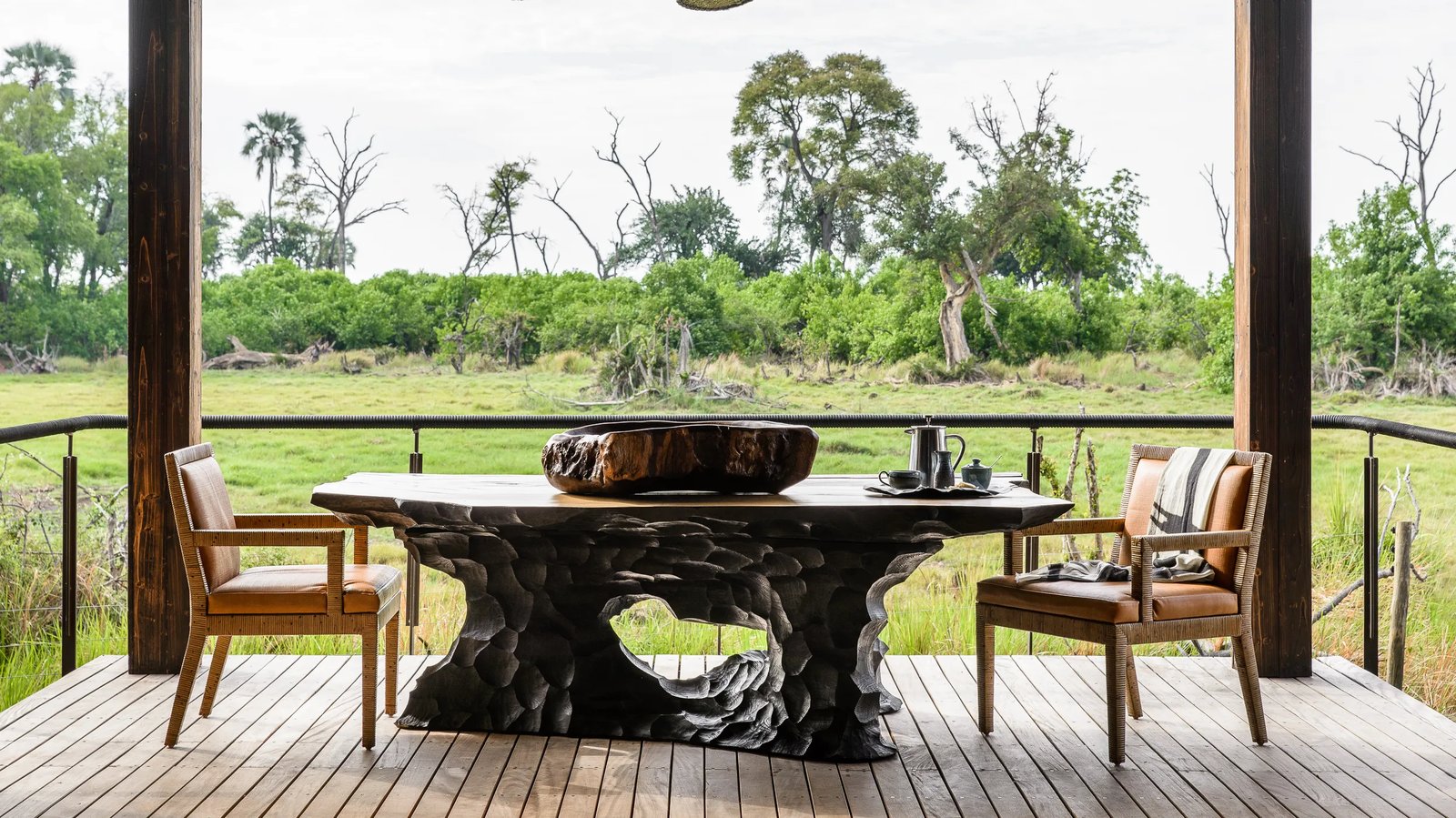 Xigera Safari Lodge, eat & drink