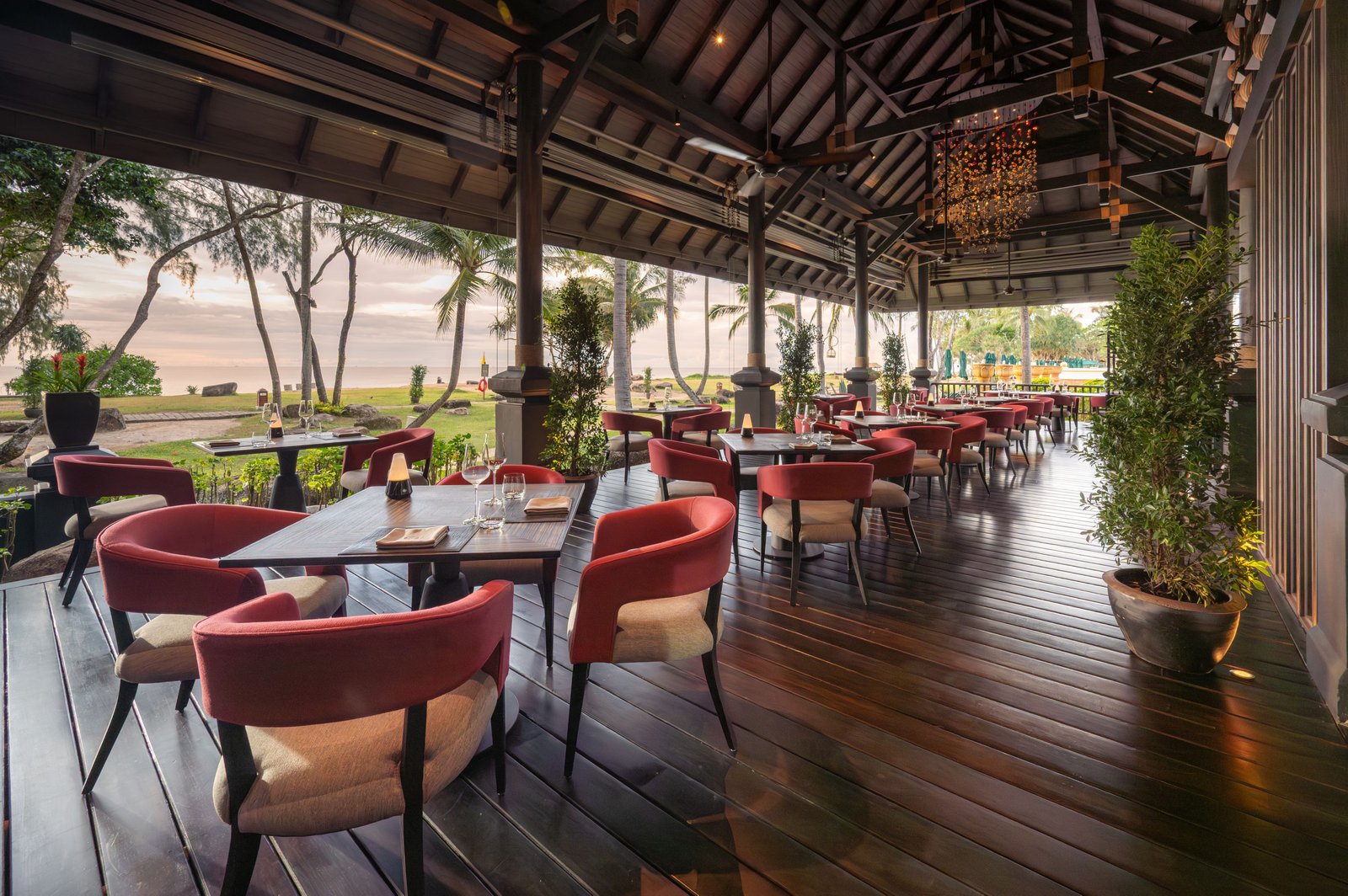 JW Marriott Phuket Resort & Spa, at the table