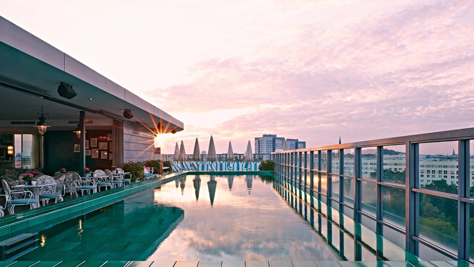 Soho House Berlin, the pool