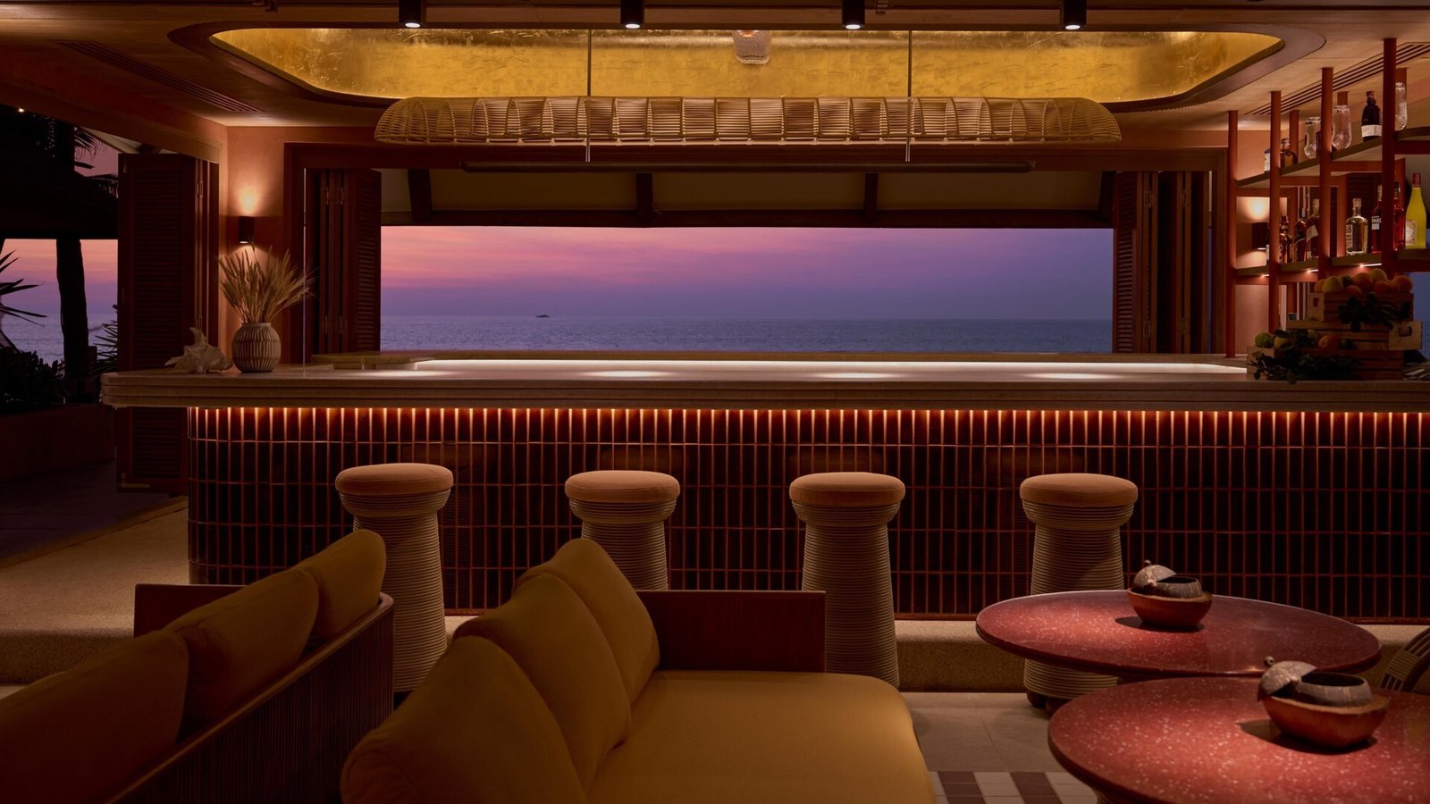 Dusit Thani Laguna Phuket, at the table