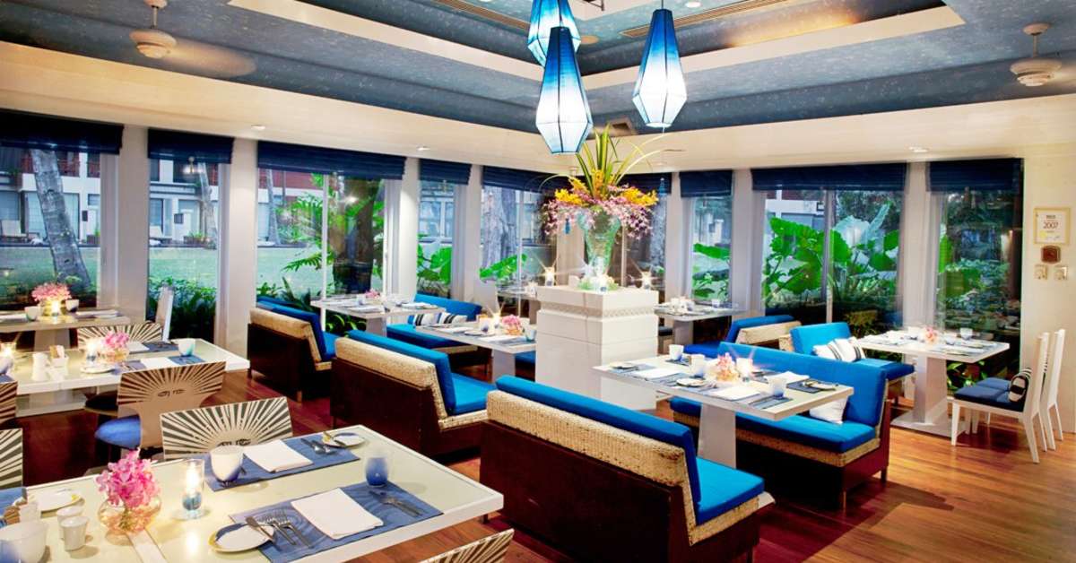 Dusit Thani Laguna Phuket, at the table