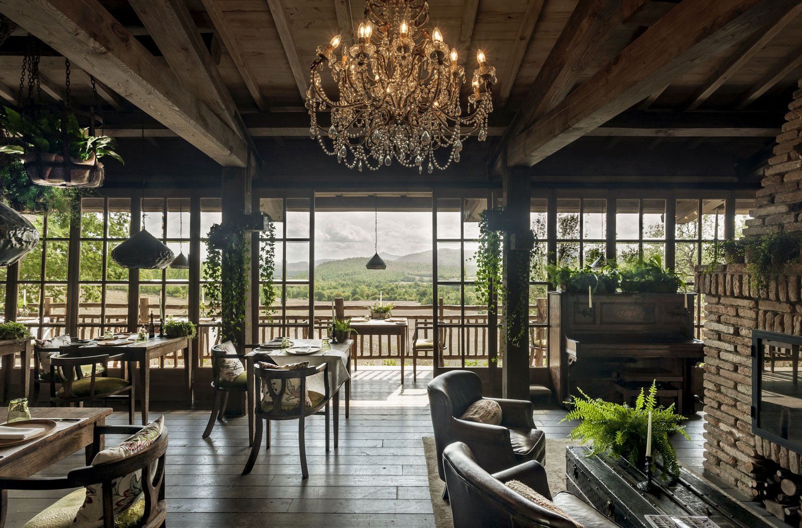 Borgo Santo Pietro, trattoria sull'albero