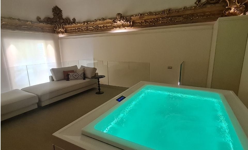 Palazzo Durazzo Suites, the spa