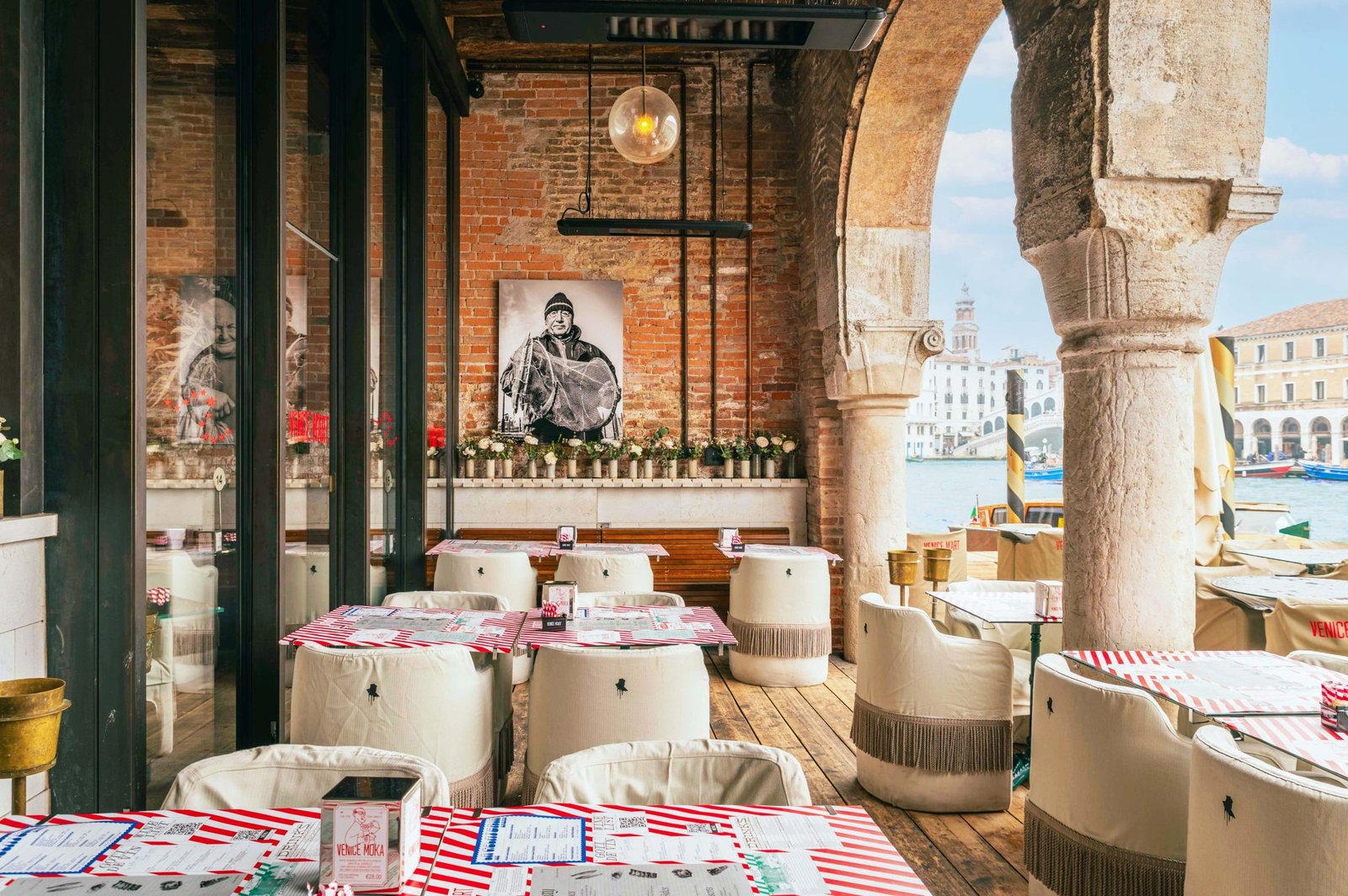 The Venice Venice Hotel, at the table