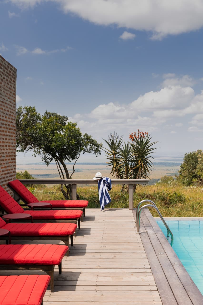 Angama Mara, the pool