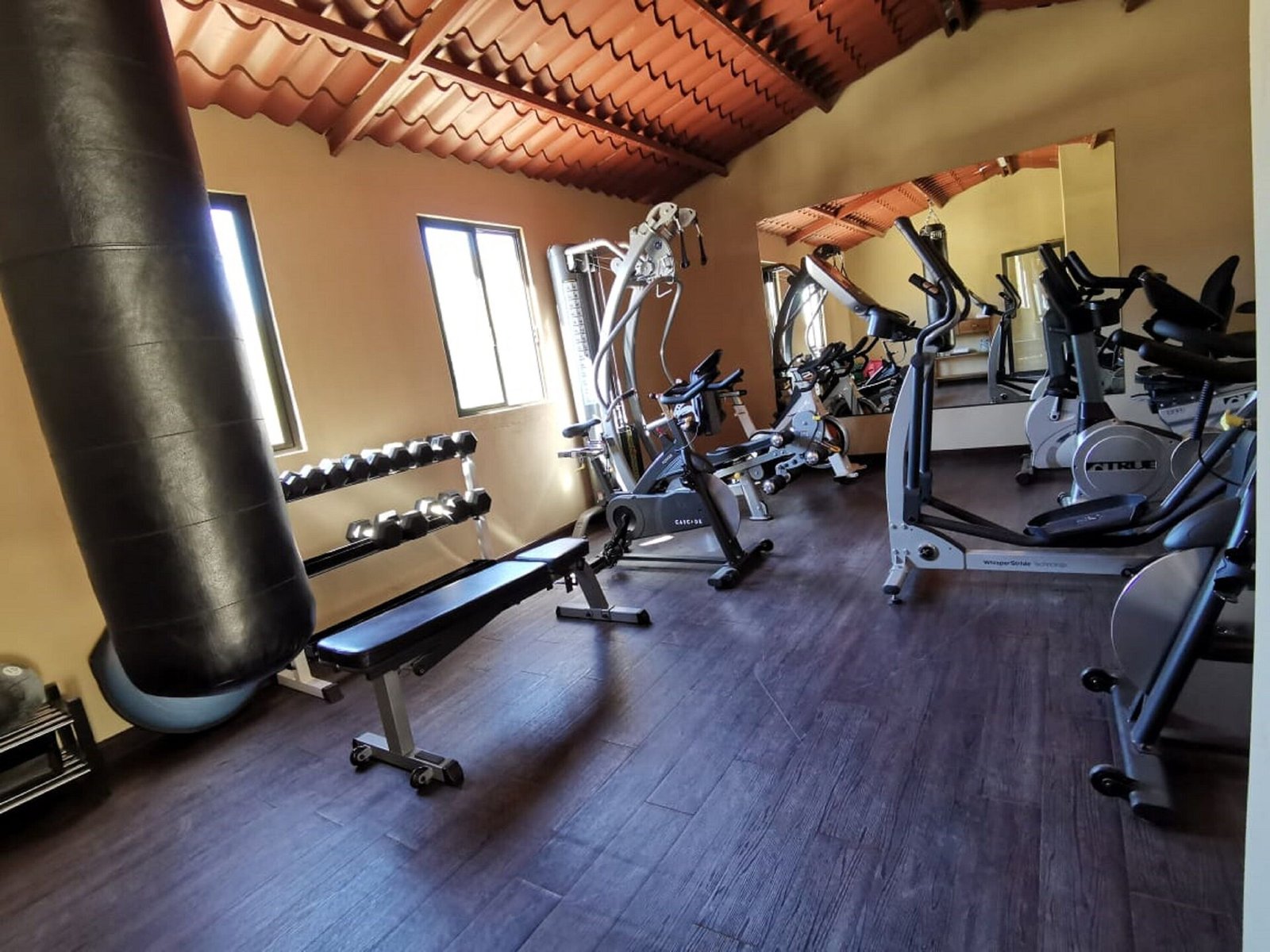 El Cielo Resort Valle de Guadalupe, the gym