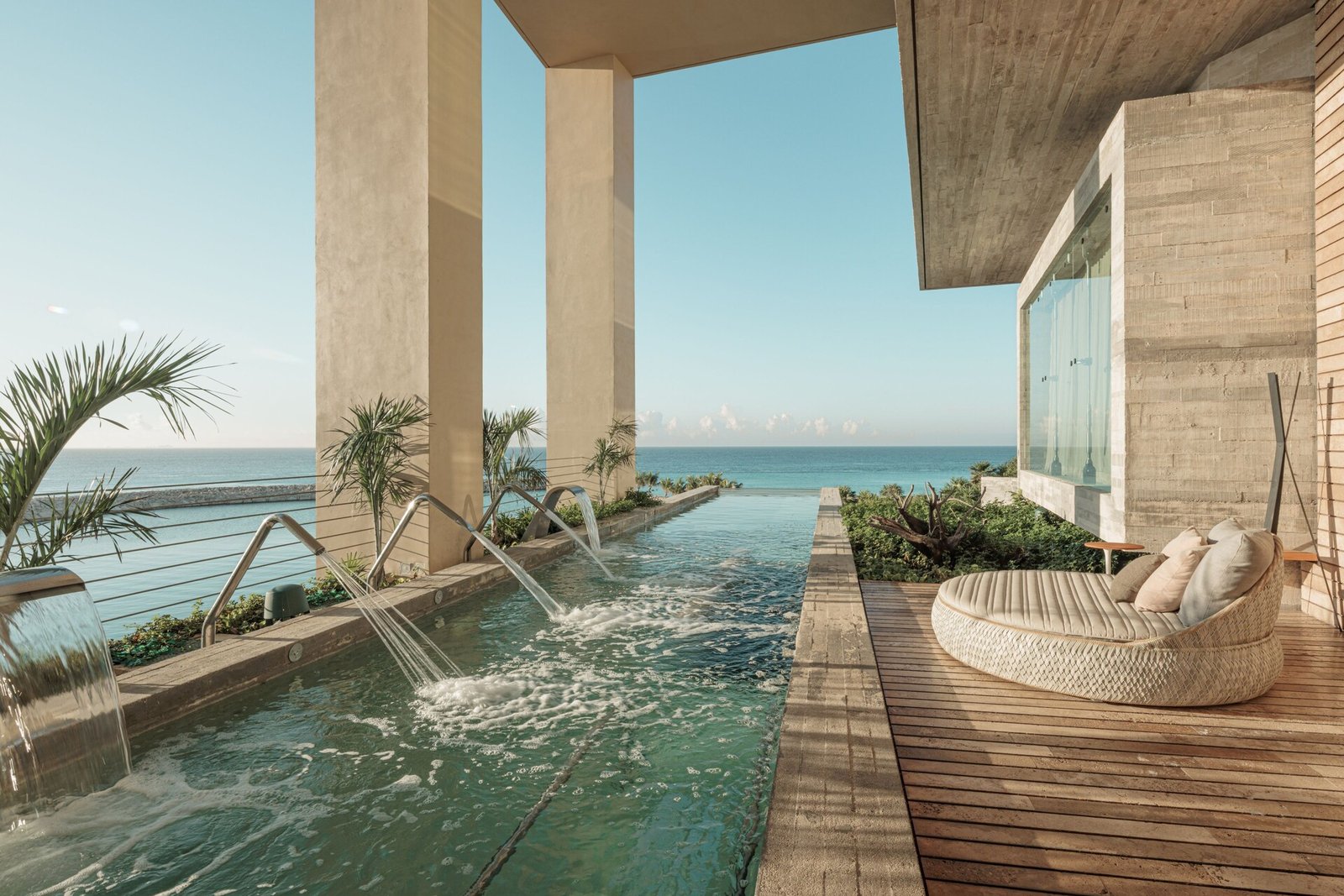 La Casa de la Playa by Xcaret, the pool