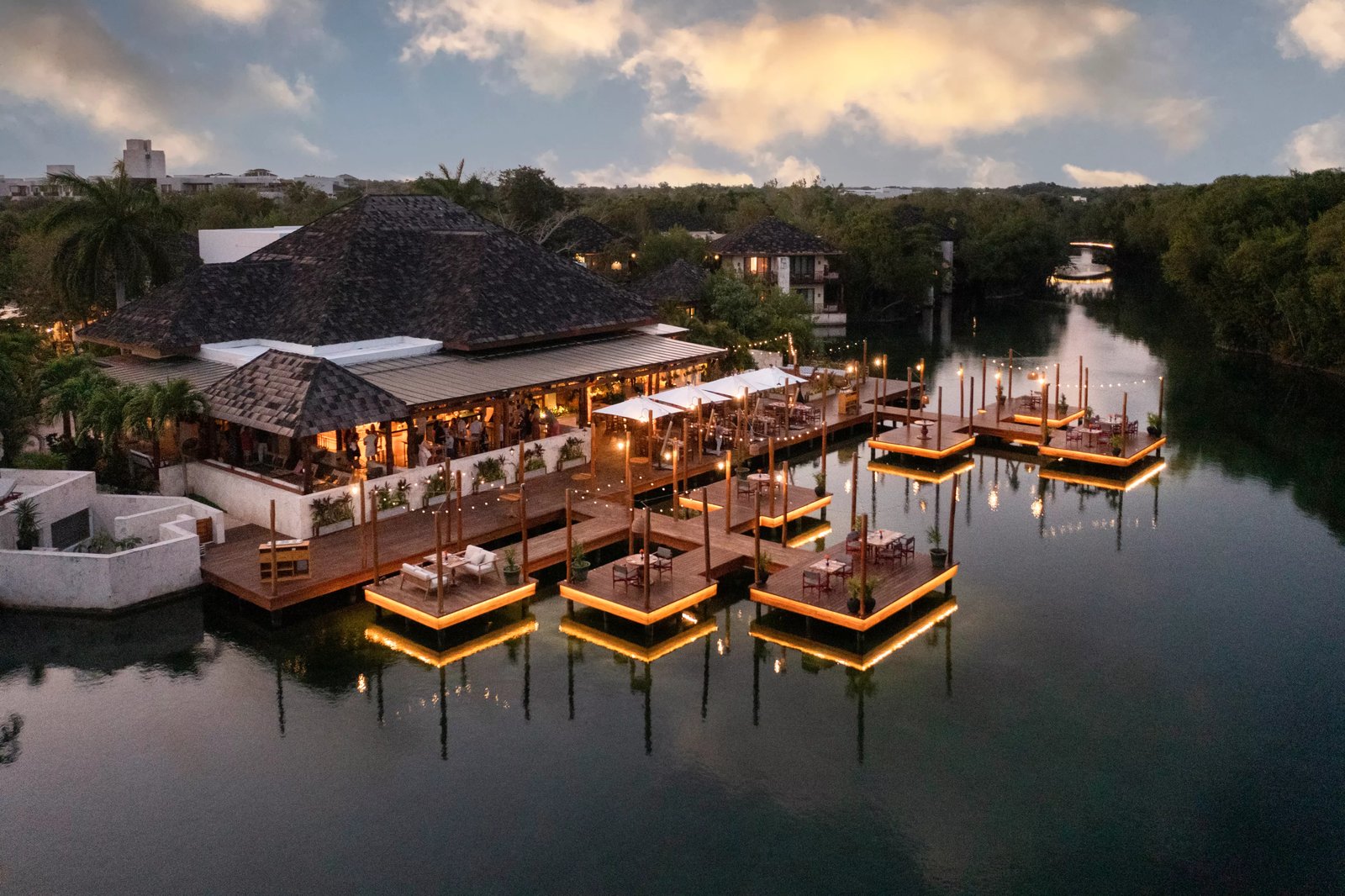 Fairmont Mayakoba, at the table