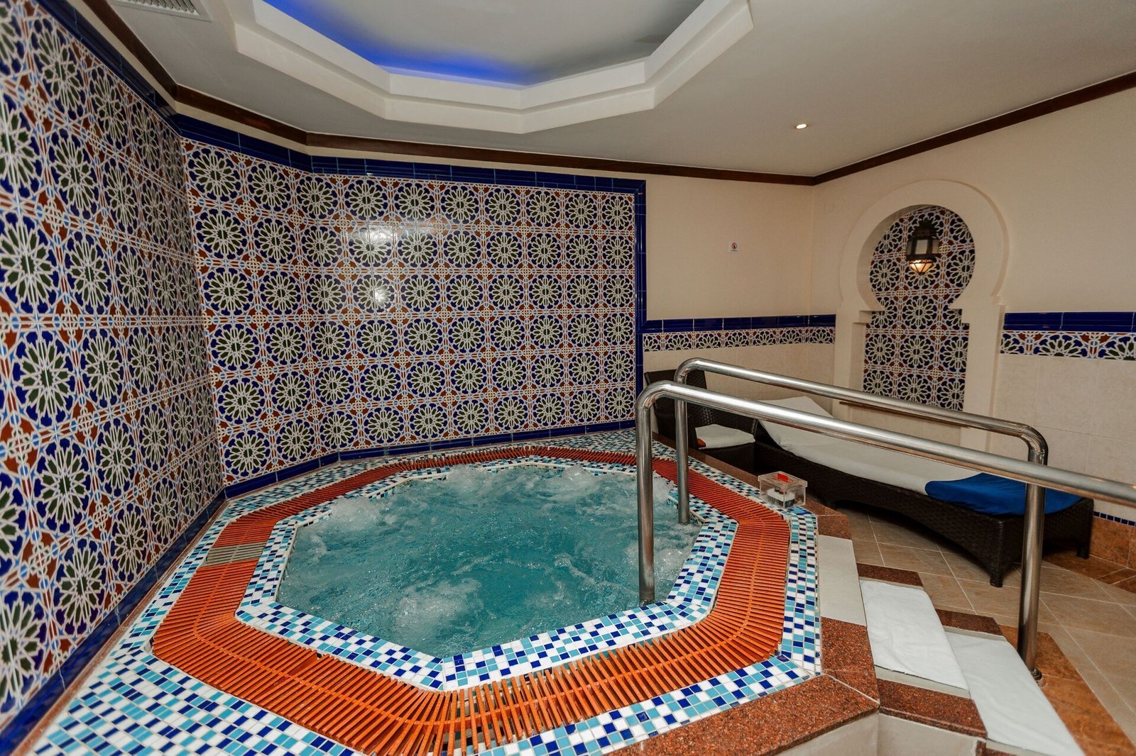 Kigali Serena Hotel, the gym and whirlpool