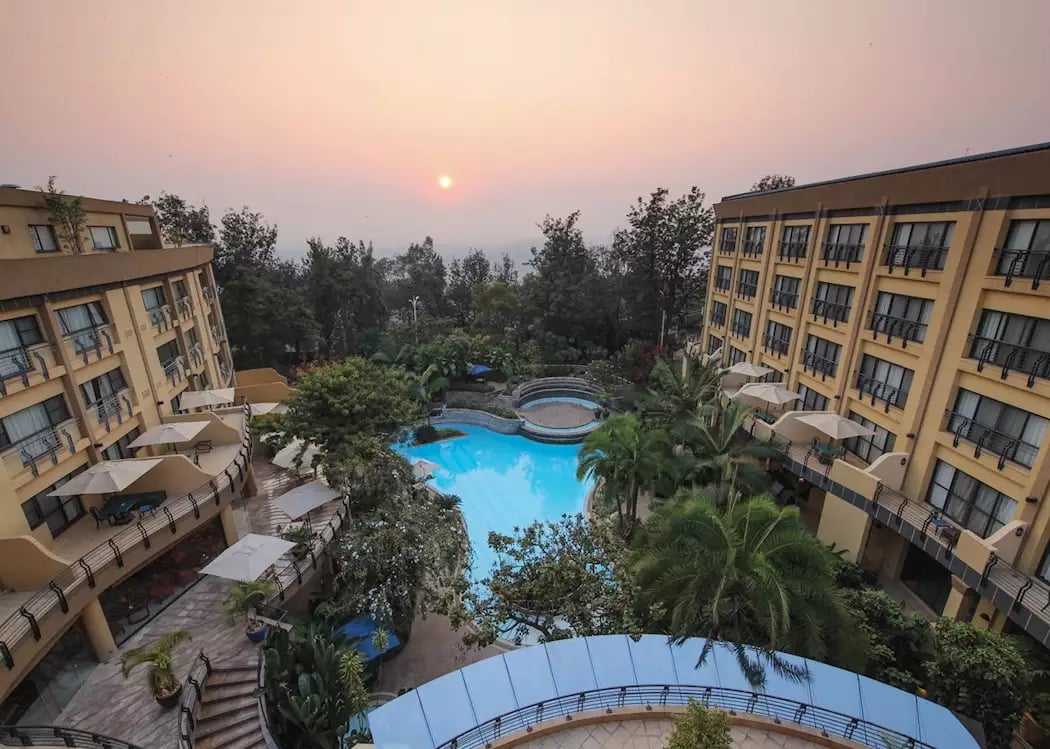 Kigali Serena Hotel, the pool
