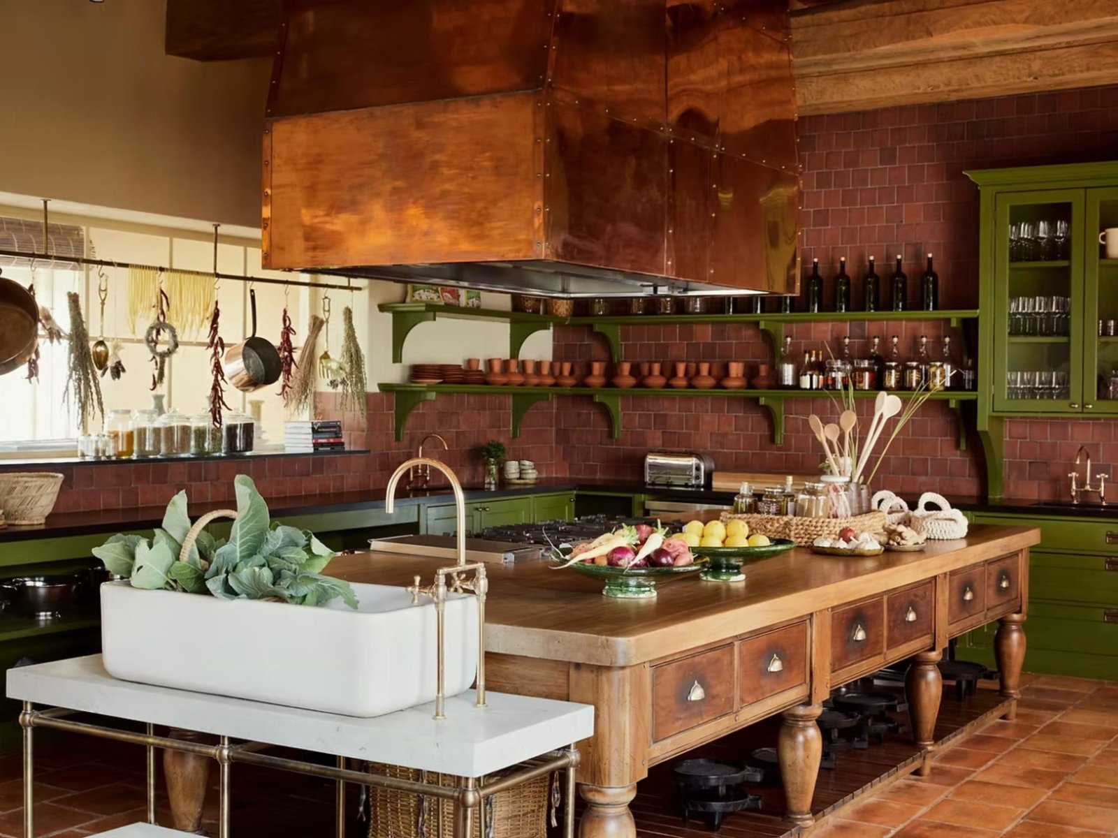 Sterrekopje Farm, traditional kitchen