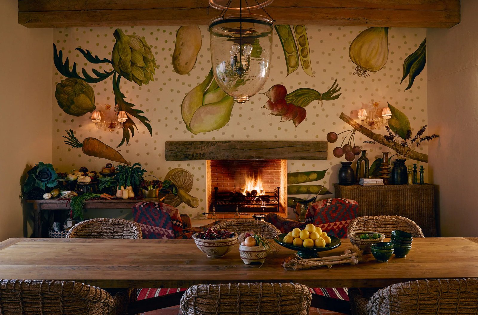 Sterrekopje Farm, traditional kitchen
