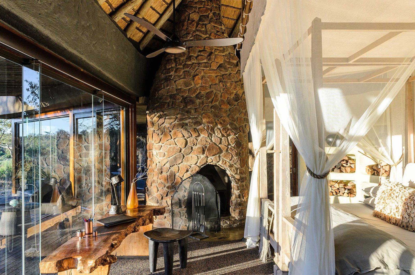 Singita Boulders, rooms