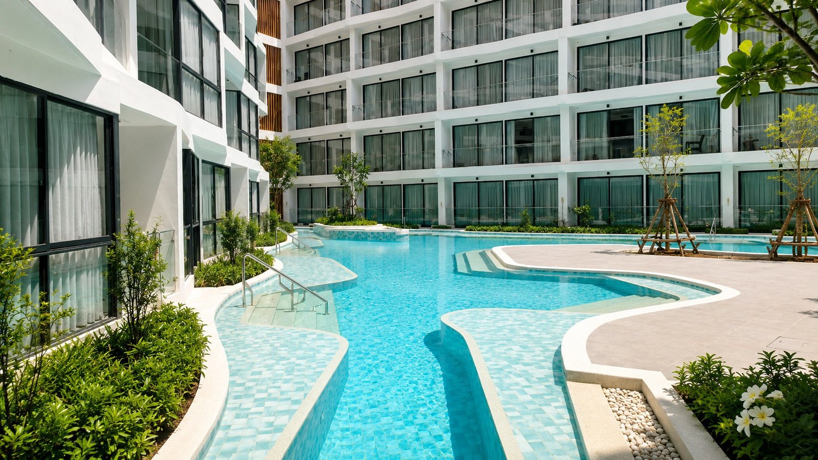 Laya Resort Phuket, the pool