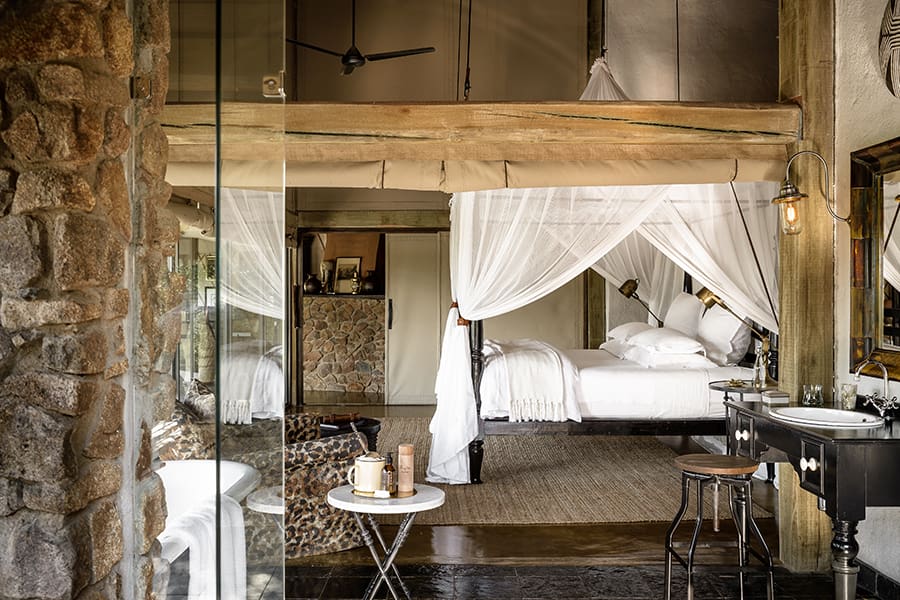 Singita Ebony, rooms