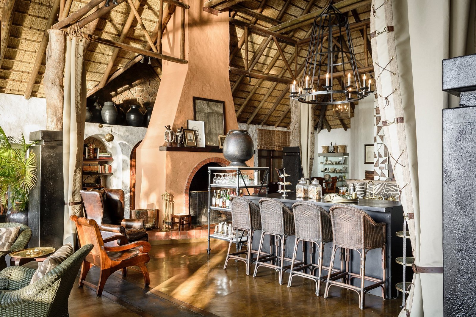 Singita Ebony, lodge bar & deli