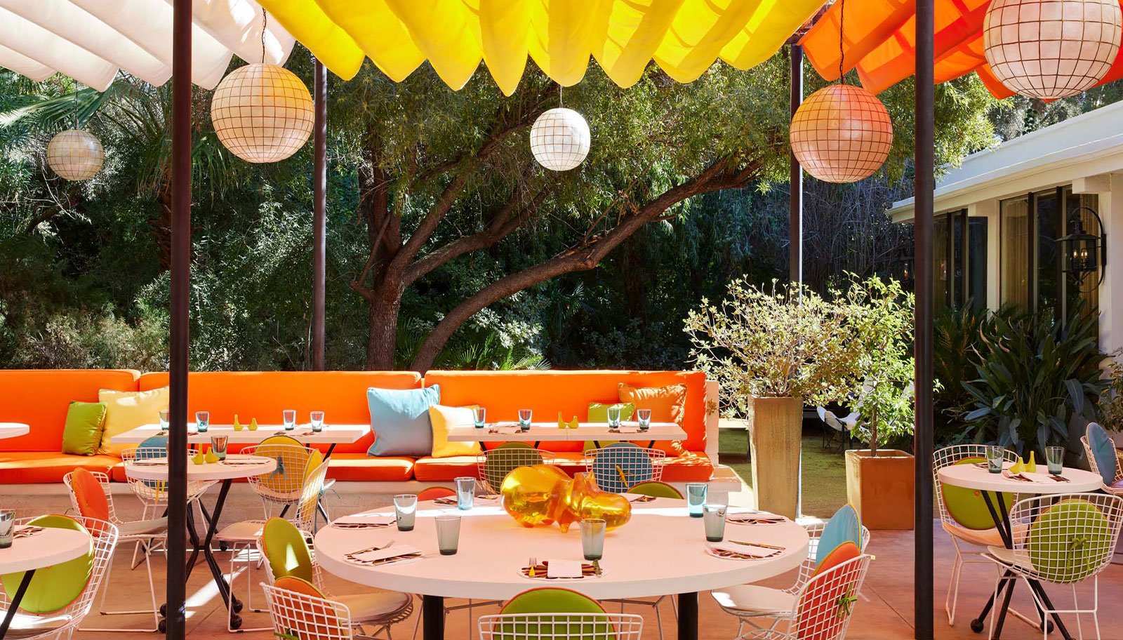 Parker Palm Springs, at the table