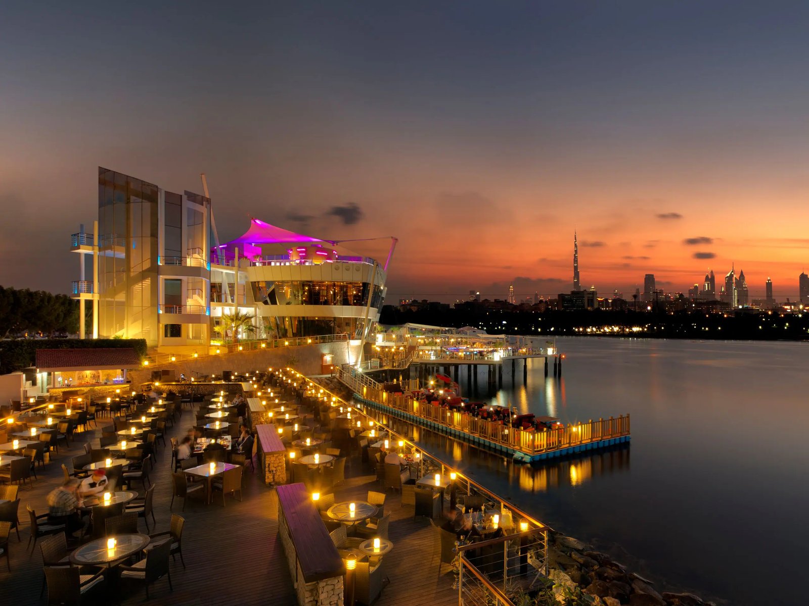 Park Hyatt Dubai, at the table