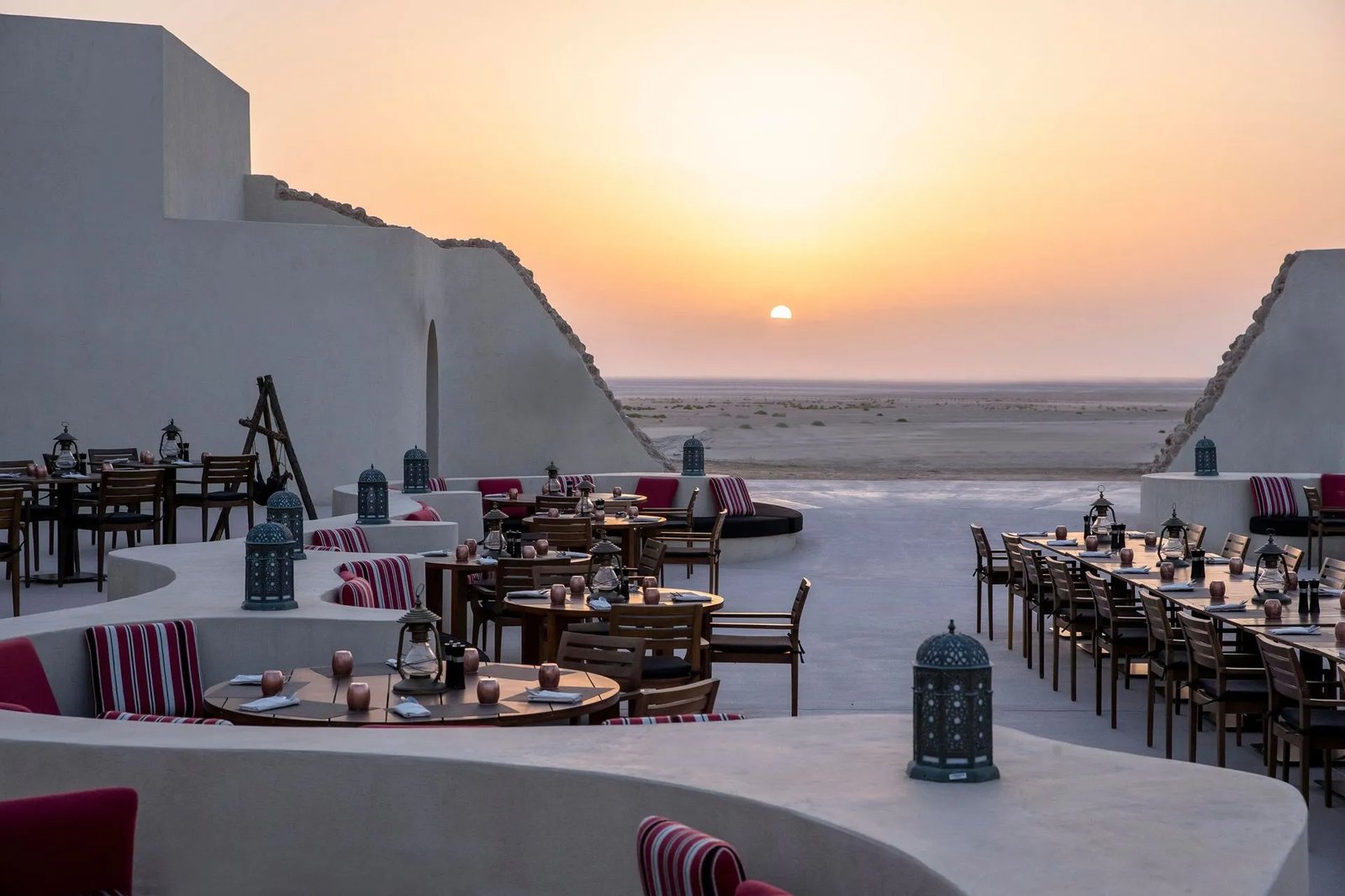 Al Wathba, a Luxury Collection Desert Resort & Spa, Abu Dhabi, at the table