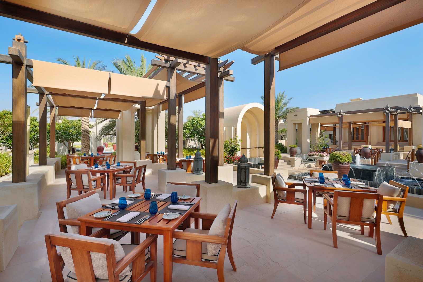 Al Wathba, a Luxury Collection Desert Resort & Spa, Abu Dhabi, at the table