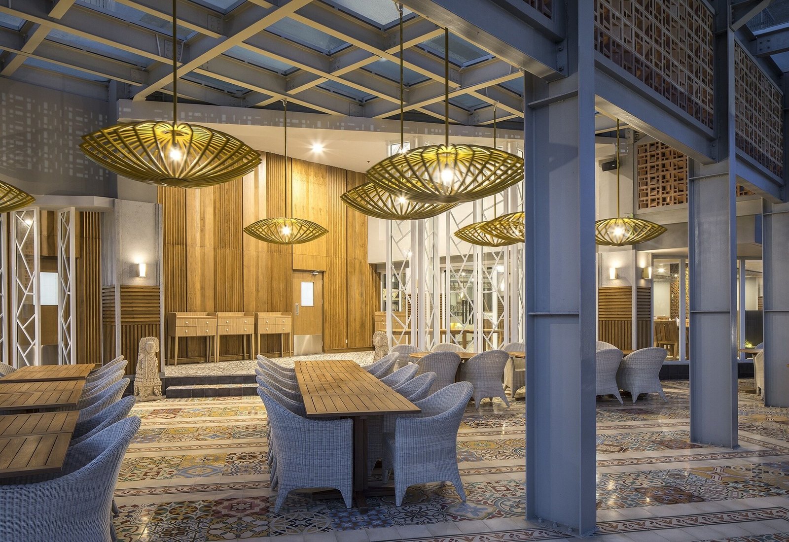 Eastin Ashta Resort, at the table