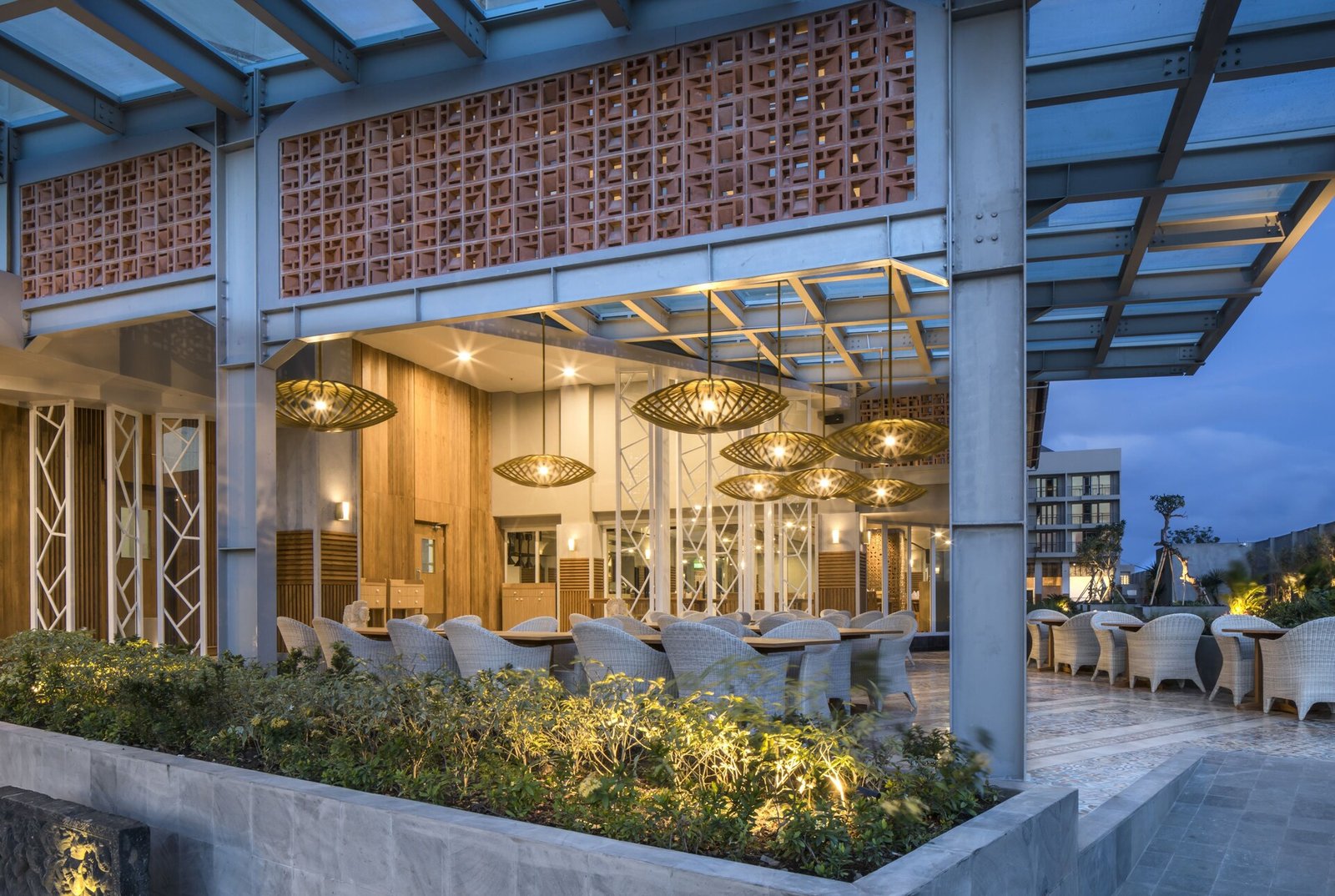 Eastin Ashta Resort, at the table