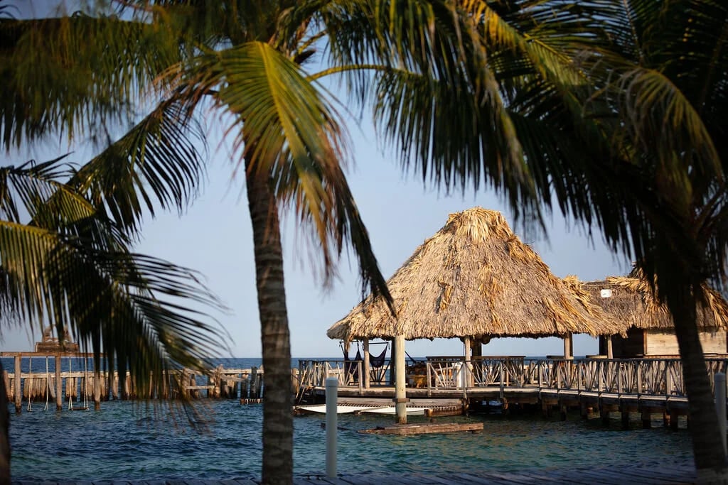 Thatch Caye Resort, vibe
